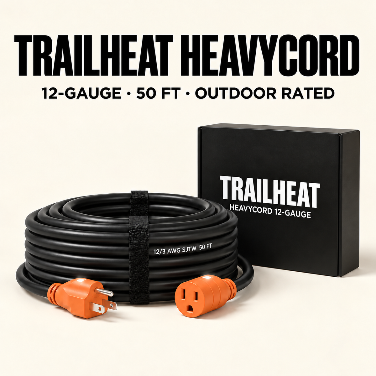 HeavyCord 12 AWG 50 FT